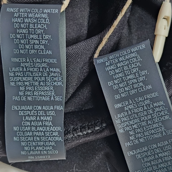 2Pcs SKIMS SWIM T-SHIRT & CHEEKY TANGA BOTTOMS/NWT/ONYX/XS/ NWT - Picture 10 of 11